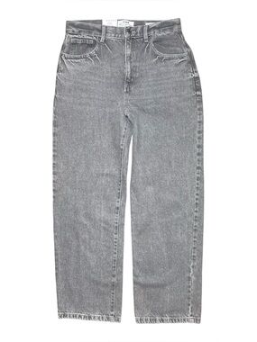 NWT Cotton On loose straight jean ash grey baggy straight leg jeans women’s 8
